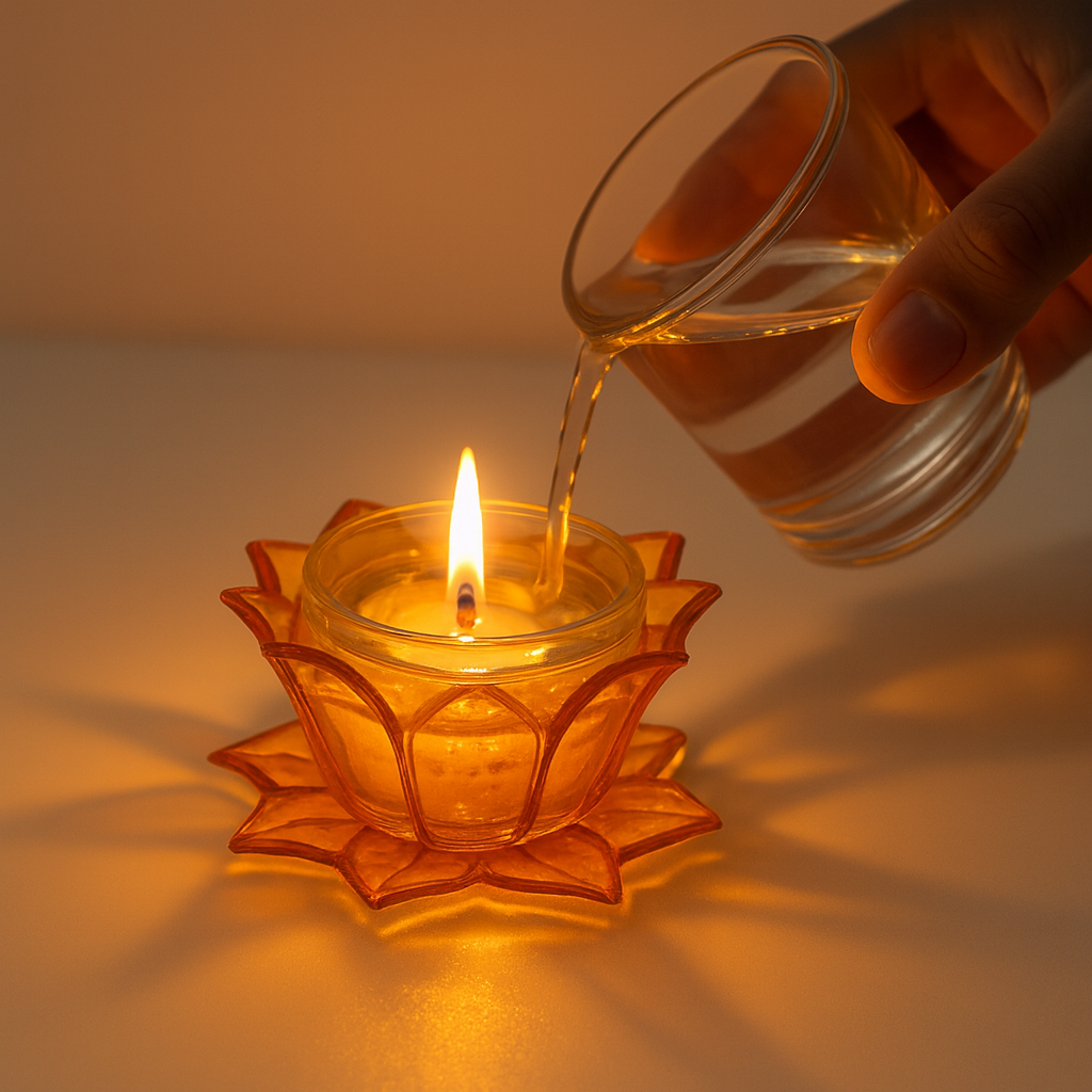 3D REFLECTIVE DIYA SET- FESTIVAL DIWALI DECOR