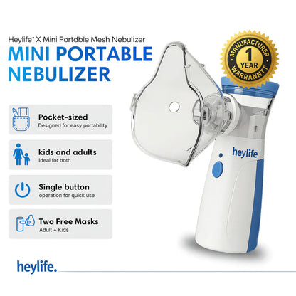 Trendoz™ – Compact Nebulizer | Gentle Vapour | Safe Relief Anytime, Anywhere